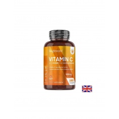 WeightWorld Витамин C 1000 mg + Шипка и биофлавоноиди – Имунитет и антиоксидантна защита, 180 таблетки