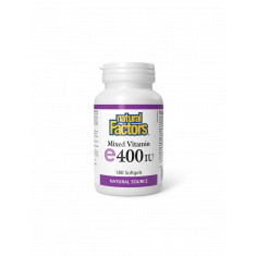 Витамин Е (токофероли микс) - антиоксидант, 268 mg/ 400 IU Natural Factors