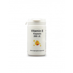 Витамин Е (d-алфа токоферол и слънчогледово масло),134 mg x 60 капсули