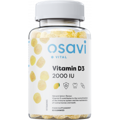 Vitamin D3 2000 IU | Chewable x 60 капсули
