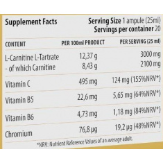 Liquid L-Carnitine Shot 3000