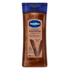 Vaseline Интензивно подхранващо олио-гел за тяло с арганово масло и бронзов блясък 200 ml