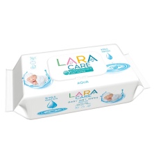 Lara Care Aqua Мокри кърпи х72 броя