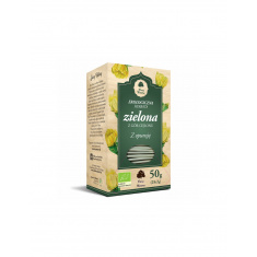 Зелен чай с бодлива круша Био, 25 филтърни пакетчета
