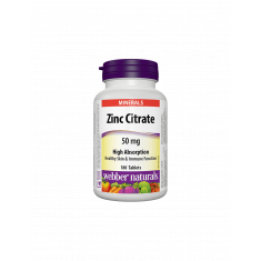 Zinc Citrate / Цинк (цитрат),50 mg, 180 таблетки