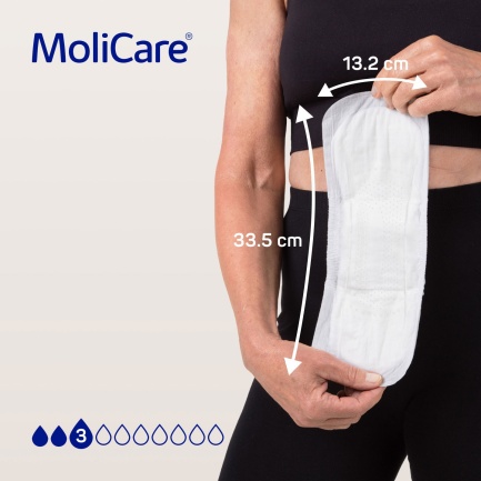 MoliCare Подложки за жени 3 капки х12 броя