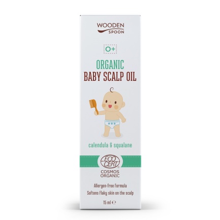 Wooden Spoon Бебешко олио за скалп 0+ 50 ml