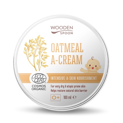 Wooden Spoon Био крем с овес за атопична кожа 100 ml