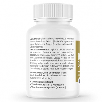 БОСВЕЛИЯ с 30% АКБА / BOSWELLIA AKBA – ZeinPharma (60 капс)