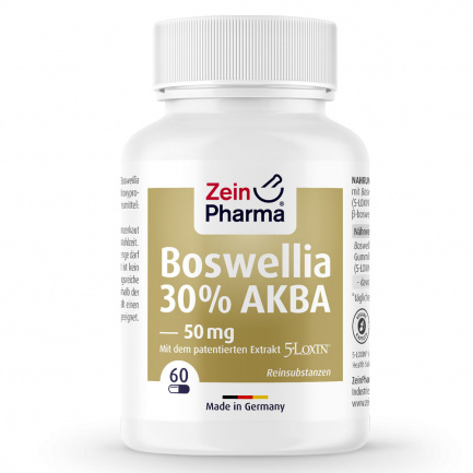 БОСВЕЛИЯ с 30% АКБА / BOSWELLIA AKBA – ZeinPharma (60 капс)