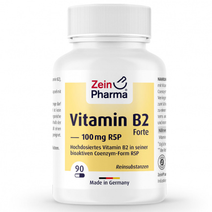 Витамин Б2 / Vitamin B2 Forte – ZeinPharma (90 капс)