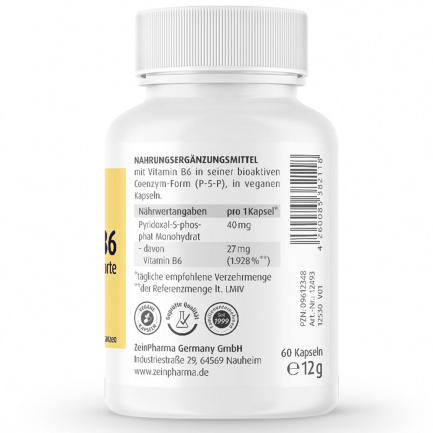 Витамин Б6 / Vitamin B6 Forte – ZeinPharma (60 капс)