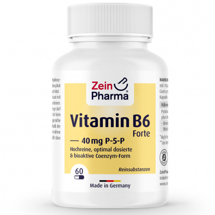 Витамин Б6 / Vitamin B6 Forte – ZeinPharma (60 капс)