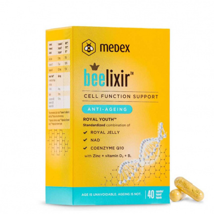 Еликсир на Младостта – BEELIXIR – Medex (40 капс)