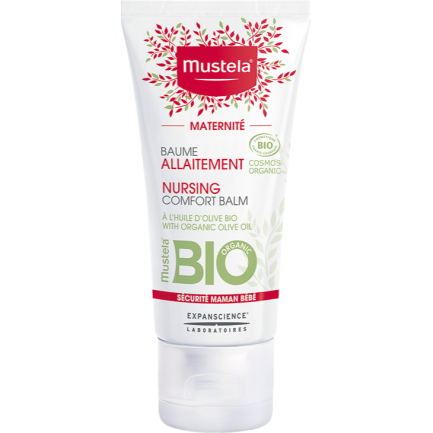 Mustela Органик Успокояващ балсам за зърна при кърмене 30 ml