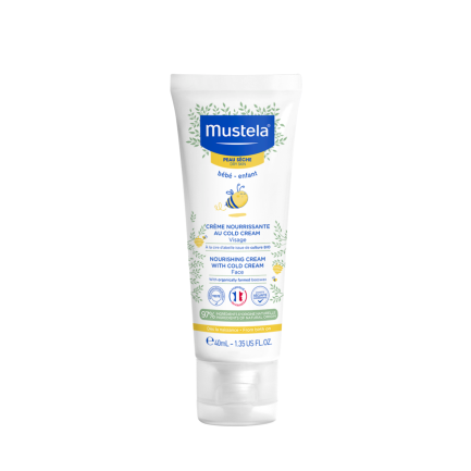 Mustela Колд крем за лице 40 ml