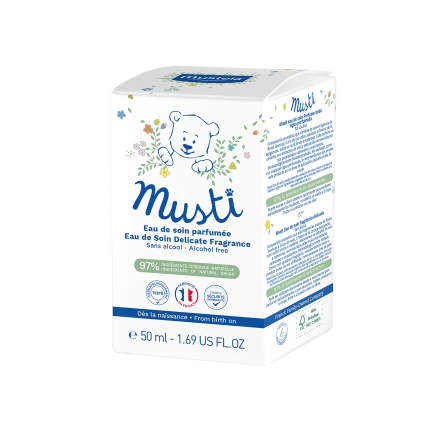 Mustela Musti Парфюмна вода за бебета 50 ml
