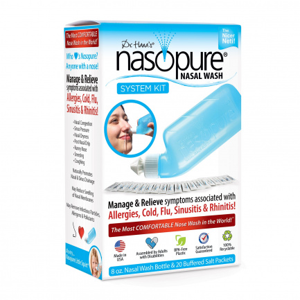 Nasopure Комплект за носни промивки (236 ml + 20 сашета)
