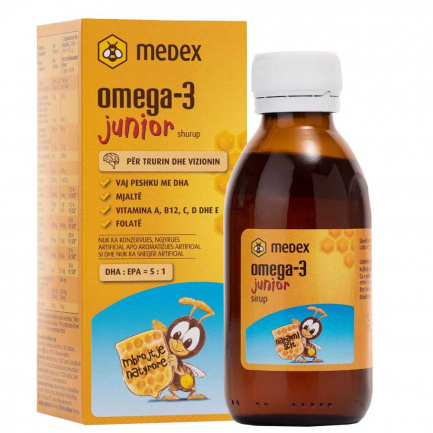ОМЕГА-3 за ДЕЦА Сироп – Medex (140 мл)