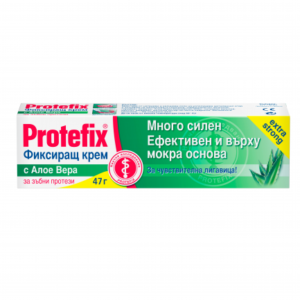 Protefix Фиксиращ крем за зъбни протези с Алое Вера 40 g