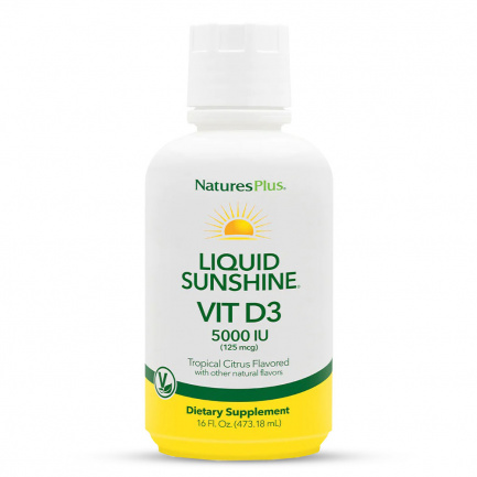Течен Витамин Д / Vitamin D - NaturesPlus (473 мл)