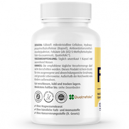 ФОЛИЕВА КИСЕЛИНА – ФОЛАТ / FOLATE - ZeinPharma (120 капс)