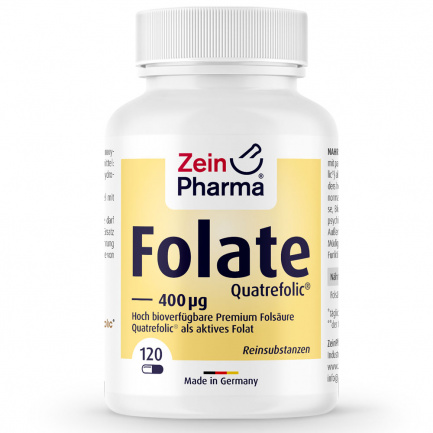 ФОЛИЕВА КИСЕЛИНА – ФОЛАТ / FOLATE - ZeinPharma (120 капс)