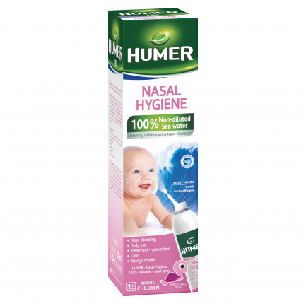 Humer Спрей за нос 100% моска вода за бебета и деца 150 ml