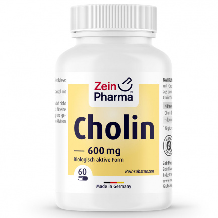 ХОЛИН / CHOLINE – ZeinPharma (60 капс)