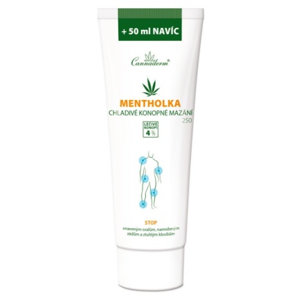 Cannaderm Ментолка Охлаждащ гел балсам 250 ml