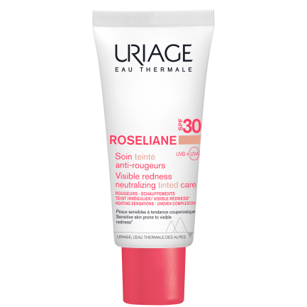 Uriage Roseliane CC Тониран крем SPF30 за корекция на тена - среден нюанс 40 ml