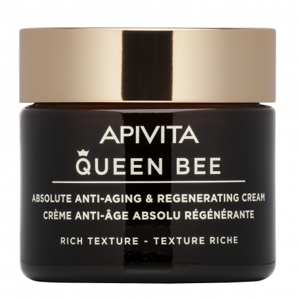 Apivita Queen Bee Обогатен дневен крем за суха кожа 50 ml