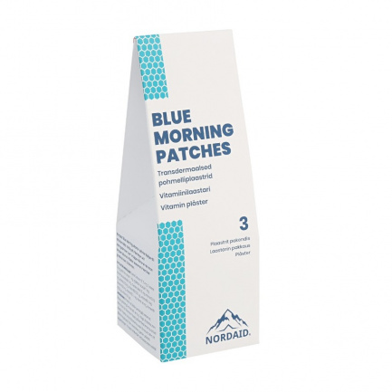 Noraid Трансдермални пластири с витамини и билкови екстракти Blue Morning х3 броя