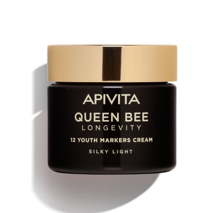 Apivita Queen Bee Longevity Копринен лек крем 50 ml