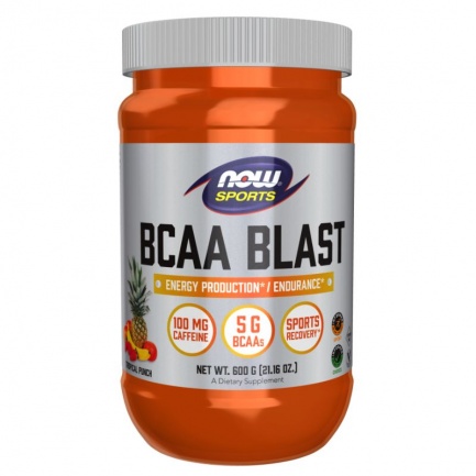 Now Sports - Bcaa Blast Powder Tropical Punch - 600 G