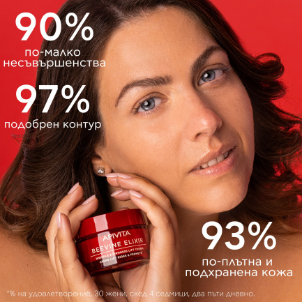 Apivita Beevine Elixir Стягащ и коргирищ крем с богата текстура 50 ml