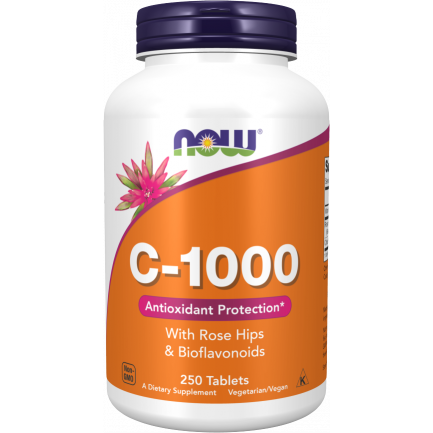 Vitamin C-1000 / with Rose Hips + Bioflavonoids