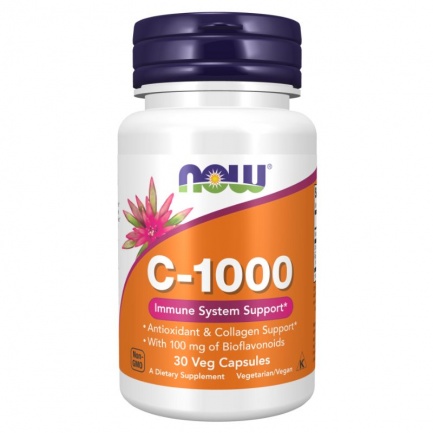 Now - Витамин C-1000 - 30 Капсули