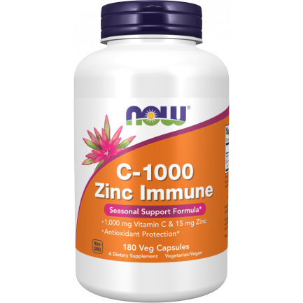 C-1000 Zinc Immune | Vitamin C + Zinc Bisglycinate