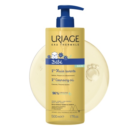 Uriage Bebe Измиващо подхранващо гел-олио 500 ml