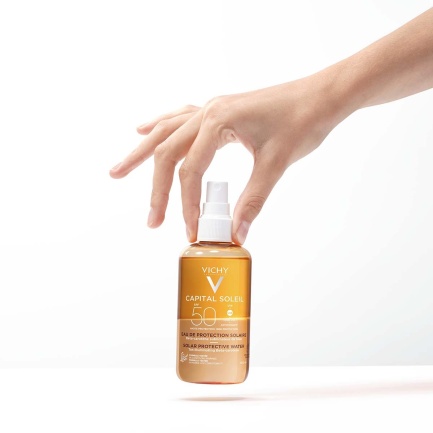 Vichy Capital Soleil SPF30 Слънцезащитна вода за подобряване на тена 200 ml