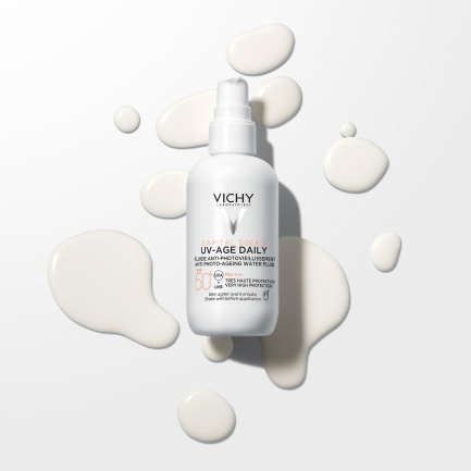 Vichy Capital Soleil UV-Age Daily SPF50+ Флуид против поява на признаци на фотостареене 80 ml