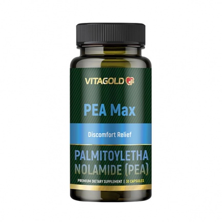 ПЕА Макс (PEA Max) – при дискомфорт, болки, възпаления, 30 капсули