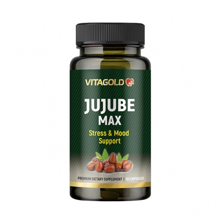 Хинап макс (Jujube Max) - за нервната система, настроението, съня, 30 капсули