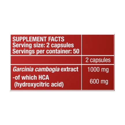 HCA / 100 Caps.