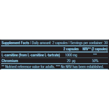 FOR HER L-Carnitine + Chrome 60 caps