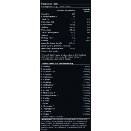 100% Whey Protein Professional Vanilla Fusion