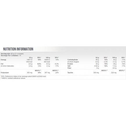 Oat N Whey 1380g Chocolate