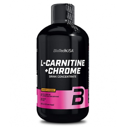 Liquid L-Carnitine + Chrome 500 ml. Orange