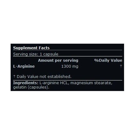 Mega Arginine 140 Caps.